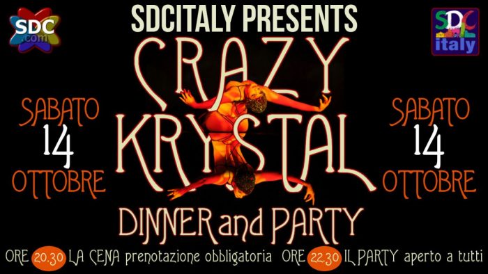 CRAZY KRYSTAL Dinner Show & Party