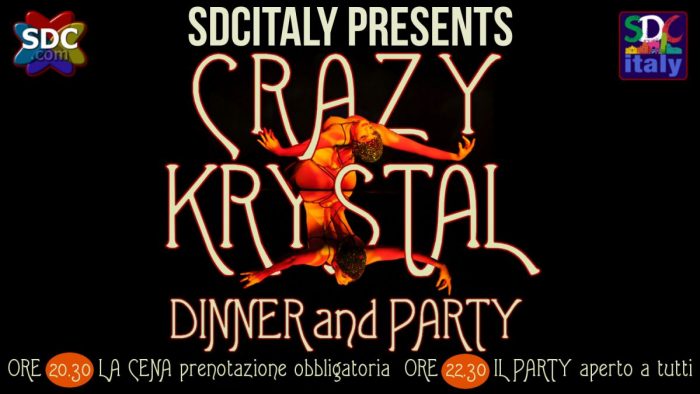 CRAZY KRYSTAL – Dinner Show and Party