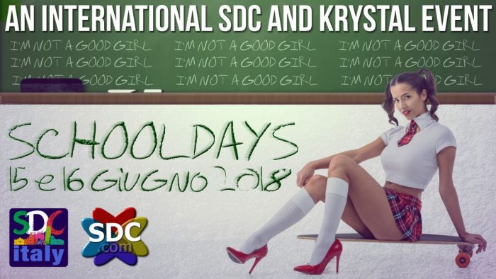 SCHOOLDAYS - AN INTERNATIONAL SDC & KRYSTAL EVENT