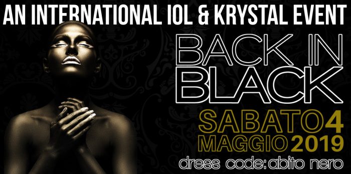 BACK IN BLACK - AN INTERNATIONAL IOL & KRYSTAL EVENT