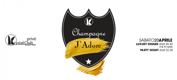 CHAMPAGNE J'ADORE LUXURY DINNER