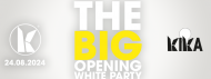 BIG RE-OPENING PARTY. KIKA WHITE