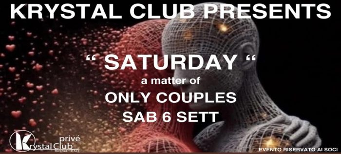 “SATURDAY” FOR COUPLES ONLY