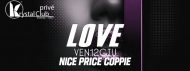 LOVE. IL VENERDI PER COPPIE E SINGOLI