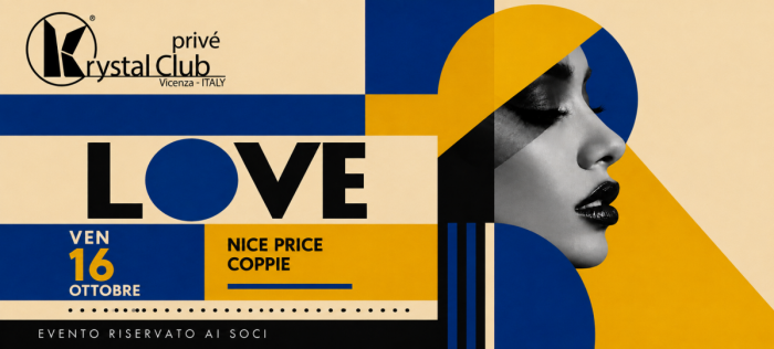 LOVE. IL VENERDI PER COPPIE E SINGOLI