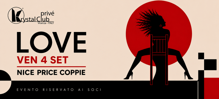 LOVE. IL VENERDI PER COPPIE E SINGOLI